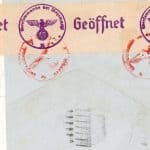 British & Nazi Examined Envelope