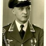 Condor Legion Spanish cross in wear Studio Portrait