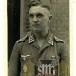 Condor Legion Spanish cross in wear photo