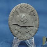 1939 Silver Wound Badge by Wächtler & Lange “100” Marked