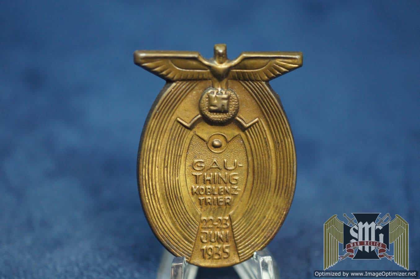 Gau Thing 1935 Tinnie. Missing pin