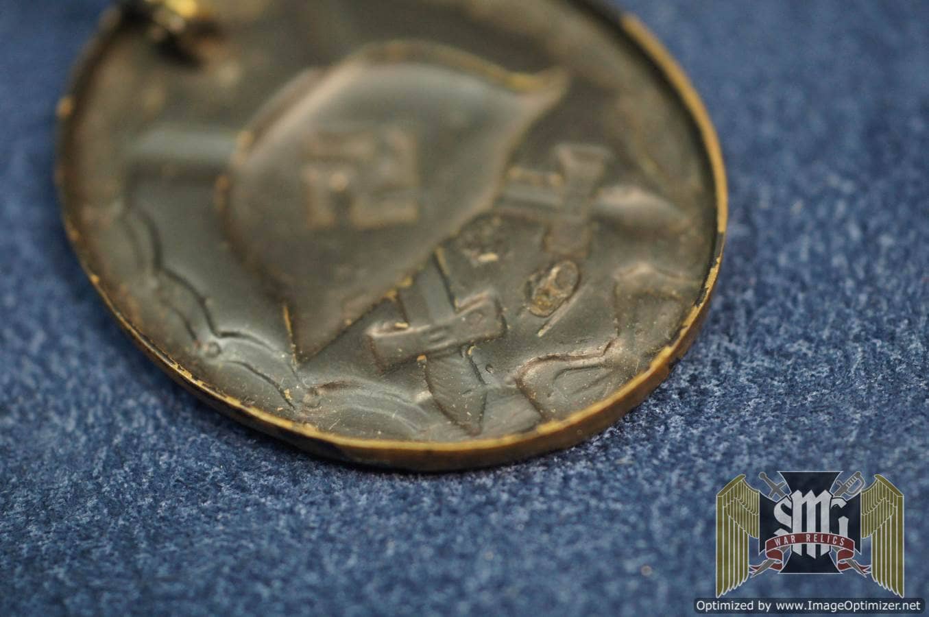 Black Wound Badge in Tombac Missing catch