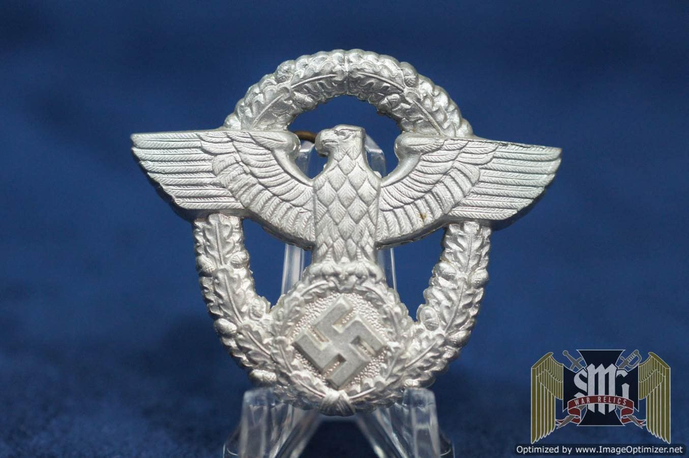 Nazi Police Visor Eagle By FLL