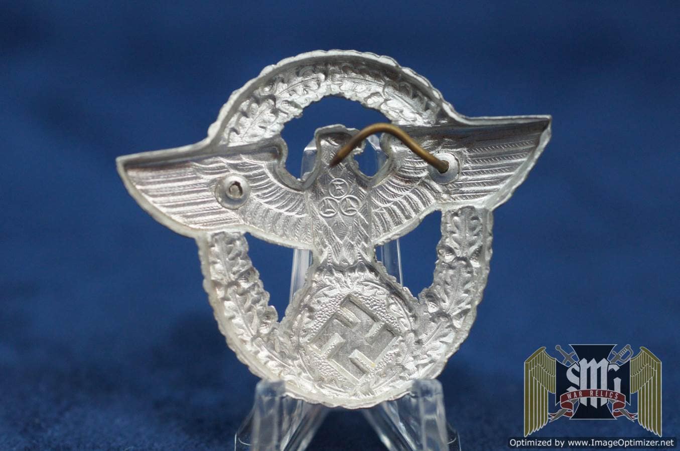 Nazi Police Visor Eagle By FLL
