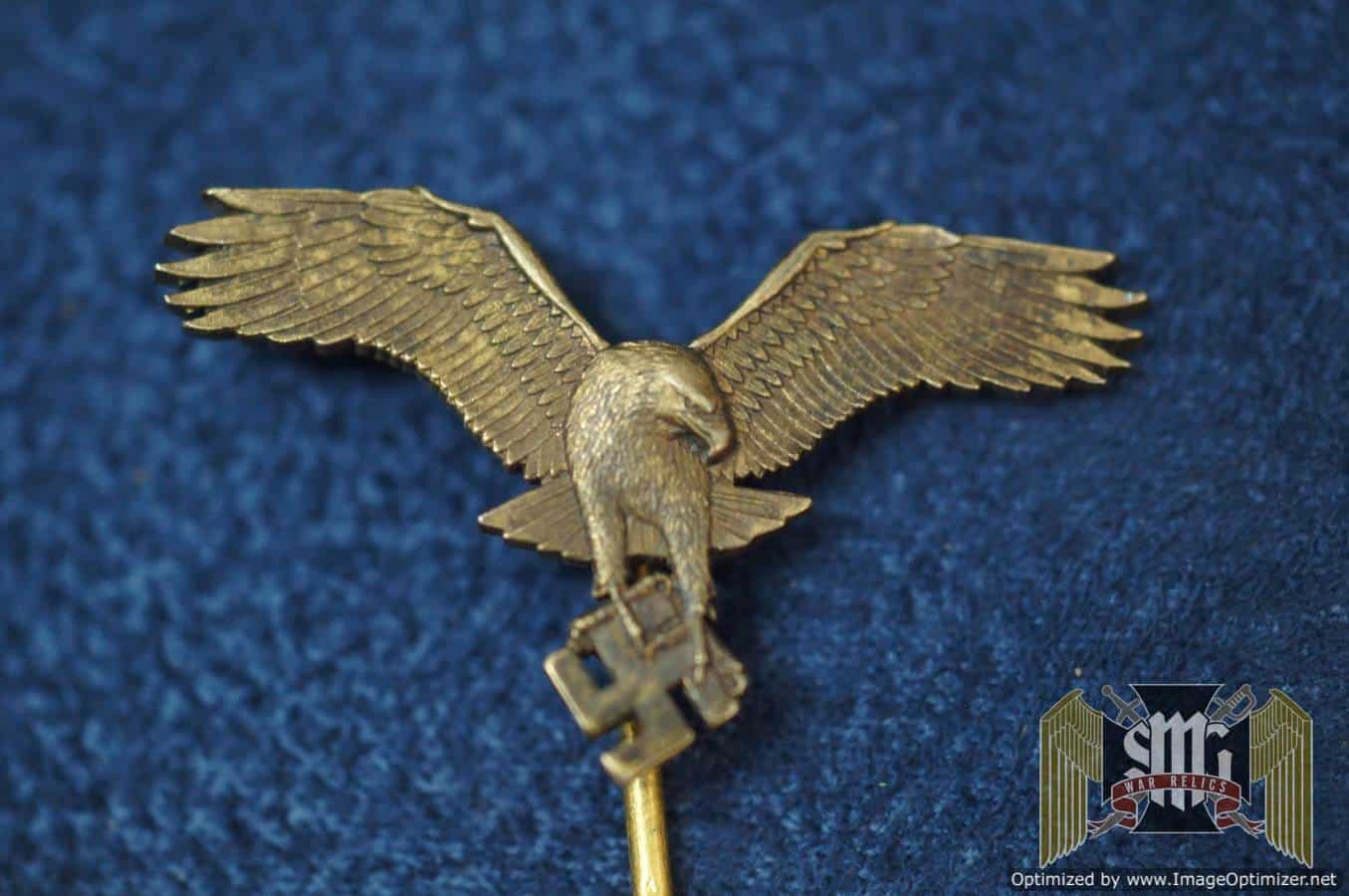 German Academy for Aeronautical Research Membership stick pin in Gold