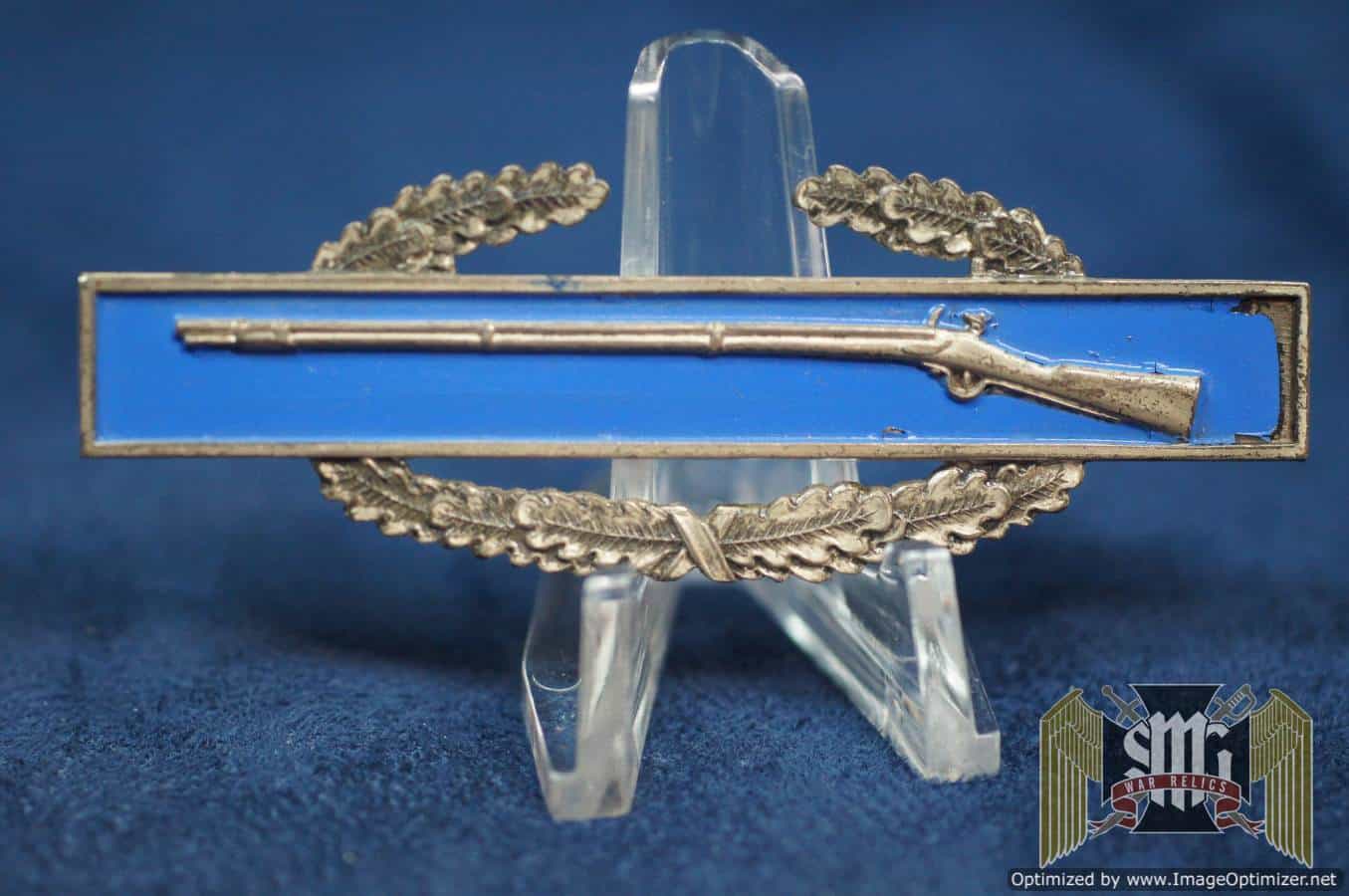 US Combat Infantry Badge Sterling marked