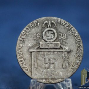 Gautag NSDAP Weimar 1938 Tinnie