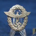 First Pattern Nazi Police visor Eagle