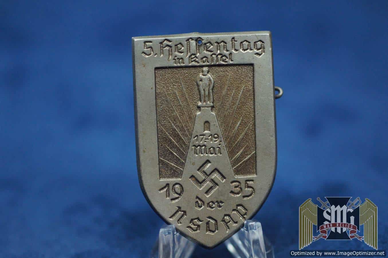 S. Hessentag in jassel der nsdap 1935 Tinnie