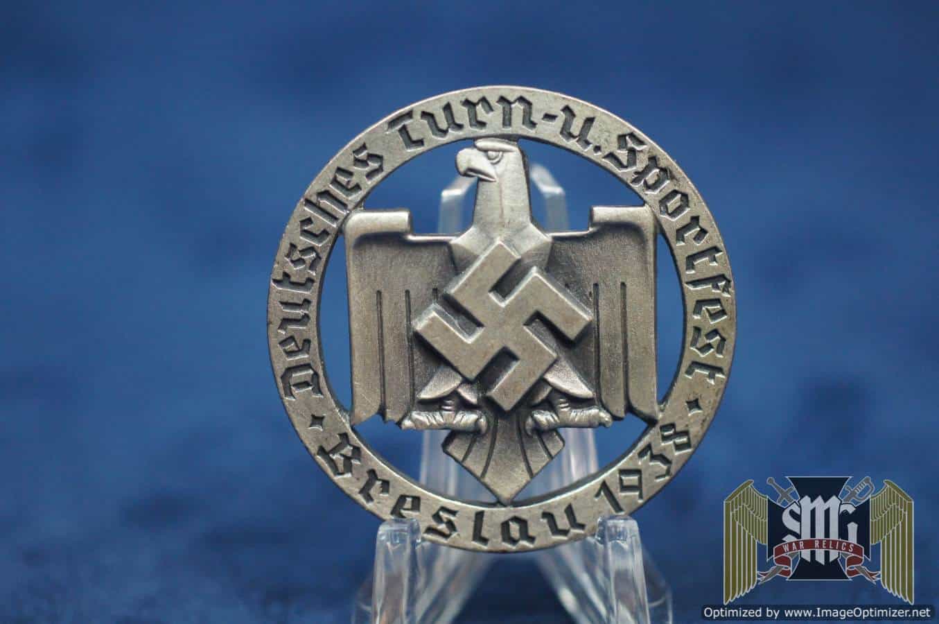 Breslau 1938 NSRL badge by Aurich