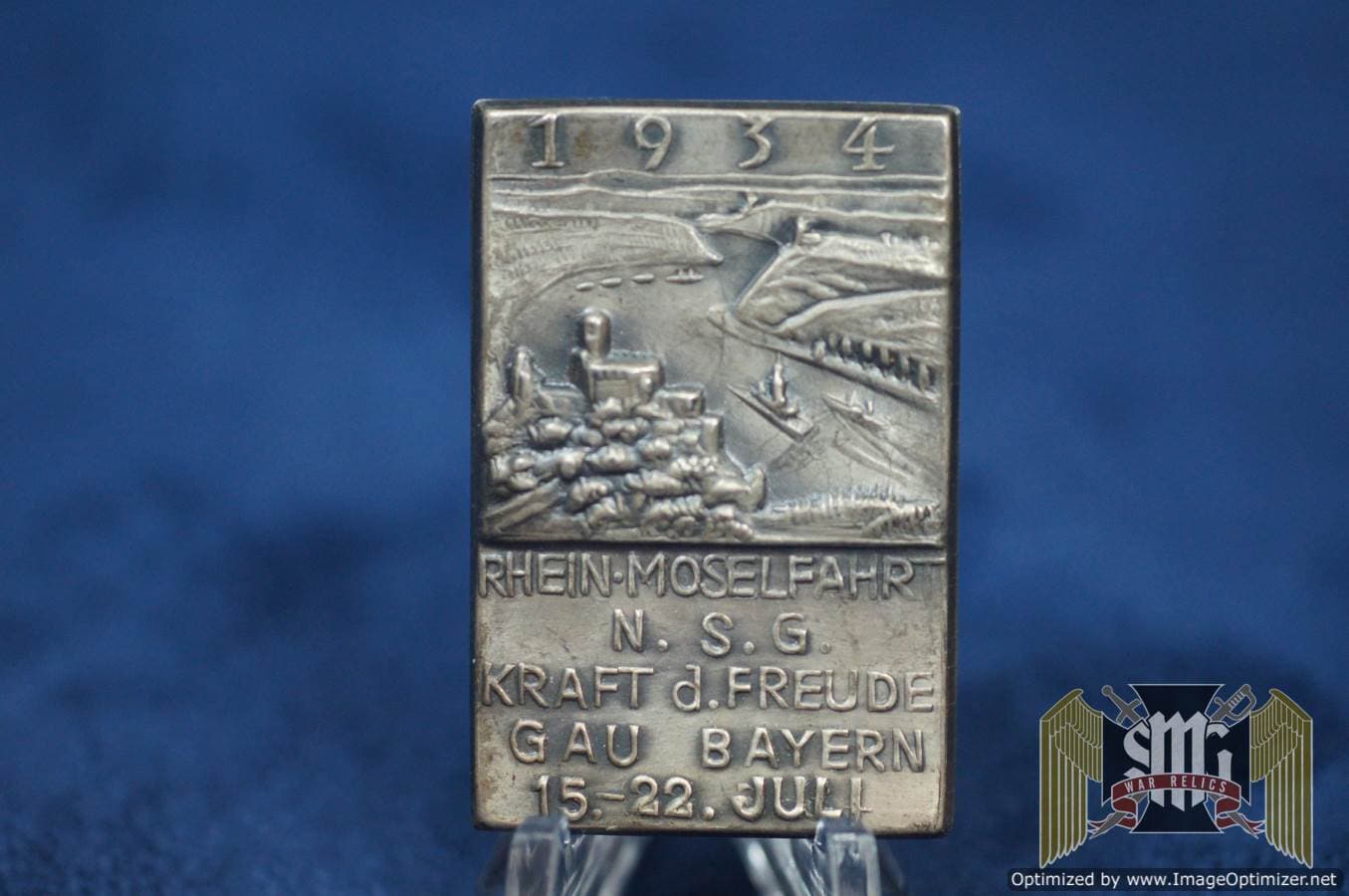 rhein mosel fahrt nsg kdf tinnie gau bayern 1934