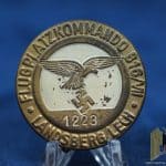 flugplatzkommando landsberg Luftwaffe factory/airfield workers ID badge