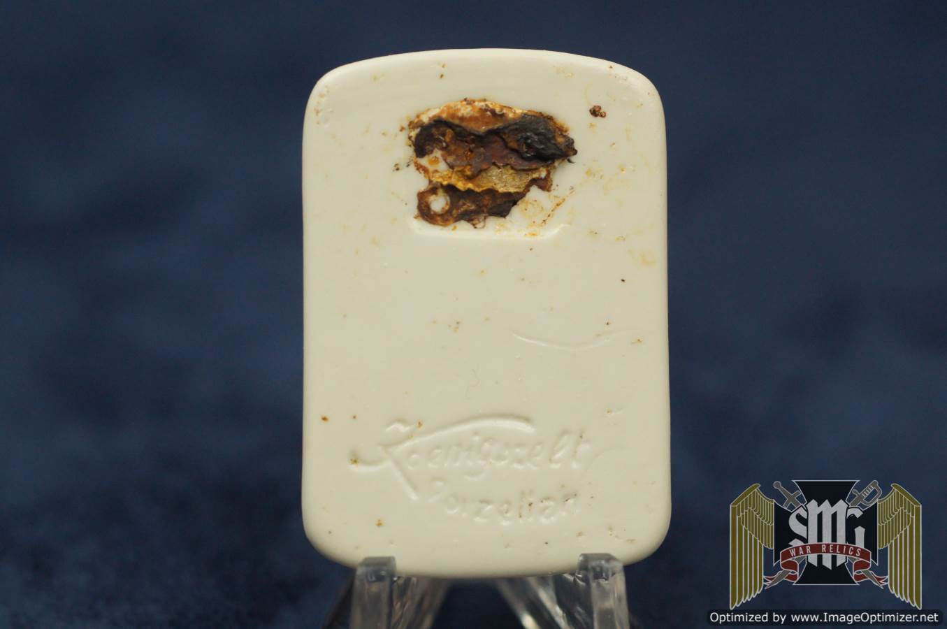gautag Schlesien porcelain tinnie