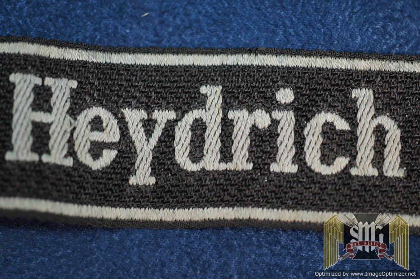 reinhard heydrich cuff title