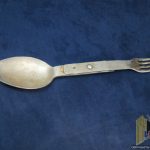 German folding Spoon/fork marked