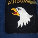 Large uncut Airborne Patch 8"x11"