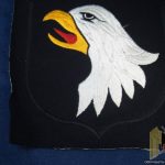 Large uncut Airborne Patch 8"x11"
