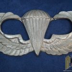 aluminum US airborne plaque 8"x4"