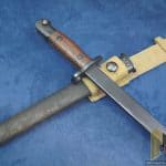 Indian Made 1944 Lee Enfield Bayonet with Tropical frog