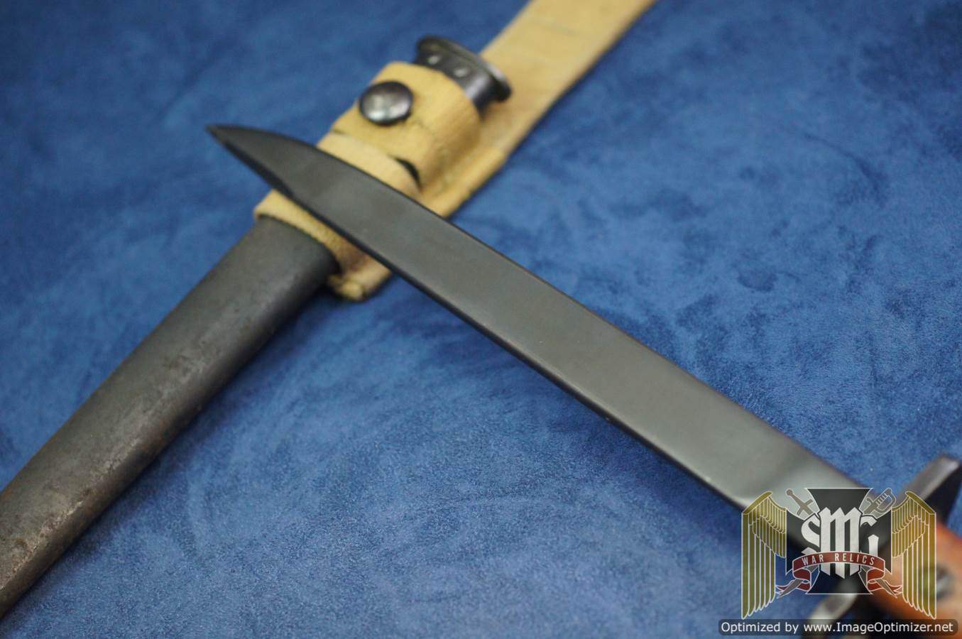 Indian Made 1944 Lee Enfield Bayonet with Tropical frog