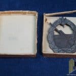 SMGM-0139 French Made Coastal Artillery Badge Damaged