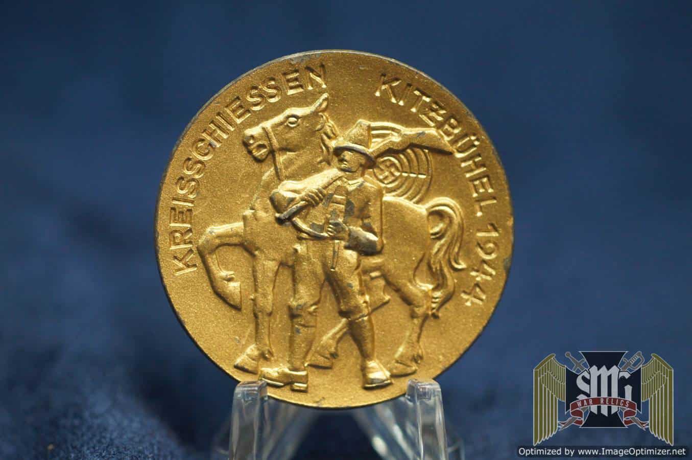 kreisschiessen kitzbühel 1944 shooting award in Gold