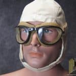 American Optical Aviator Goggles with flying cap in cotton.