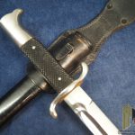 Fireman's bayonet with frog no maker mark