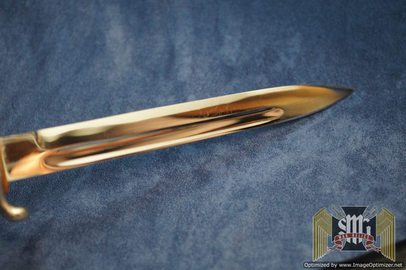 Fireman's bayonet with frog no maker mark