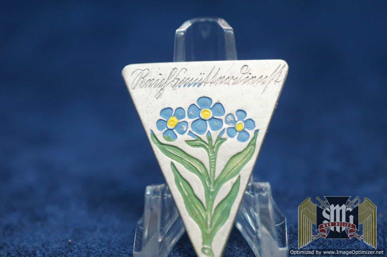 Reichsmutterdienst 3 bloom pin aluminum
