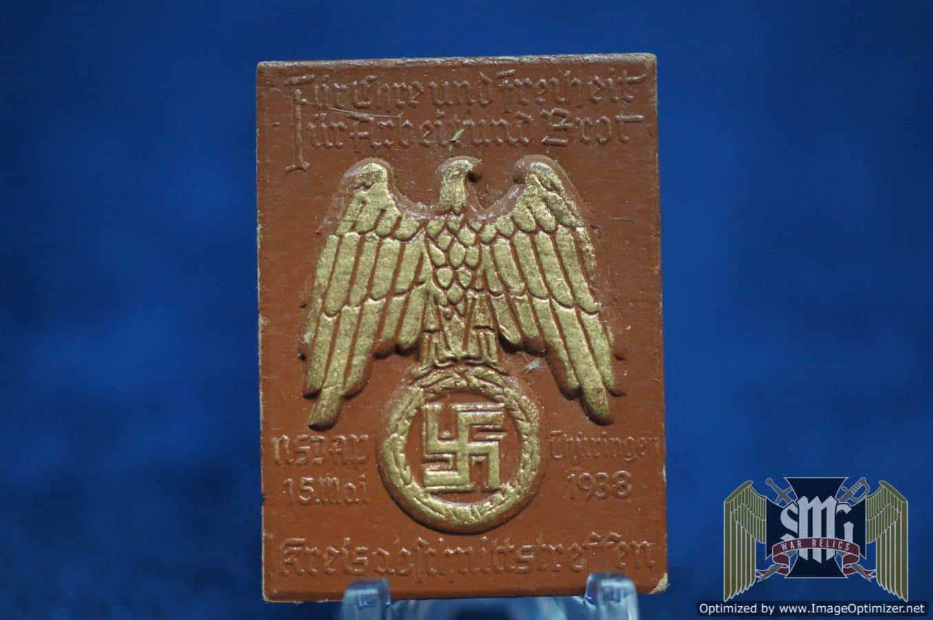 NSDAP Badge Kreisabschnittstreffen Thüringen 5 May 1938