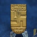 Der Furhrer inkoln 1936 Tinnie in Gold
