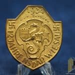 NSDAP Wiesau 1934 12 year badge Dragon