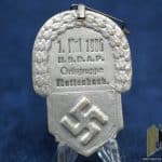 Ortsgruppe Rottenbach NSDAP 1936 paper tinnie