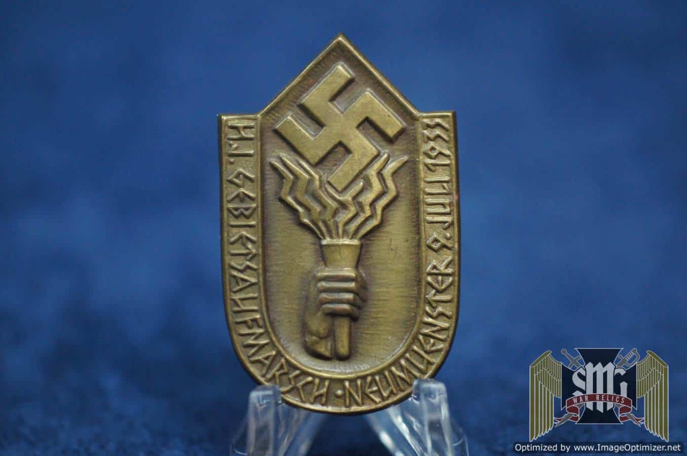 H.J. Gebiestsaufmarsch neumuenster 1933 Tinnie