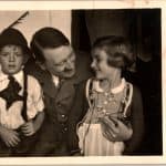 Hitler with children postcard