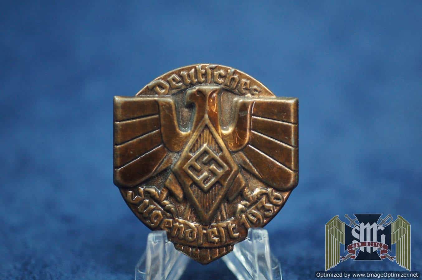 Jugendfest 1936 Hitler youth Tinnie