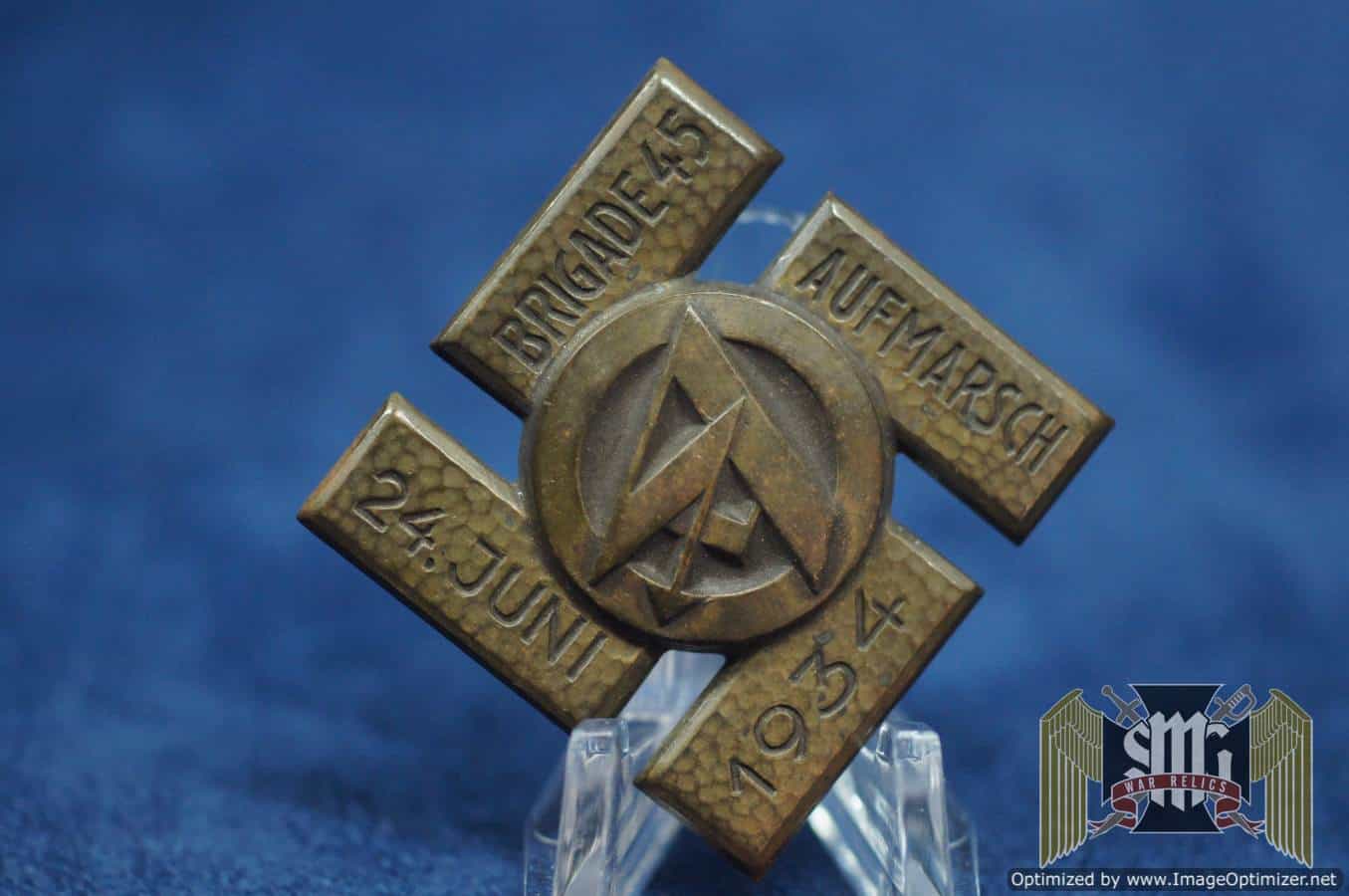 SA brigade 45 1934 aufmarsch
