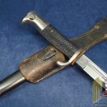 Dress Bayonet w/ stepped blade & Frog by Horster