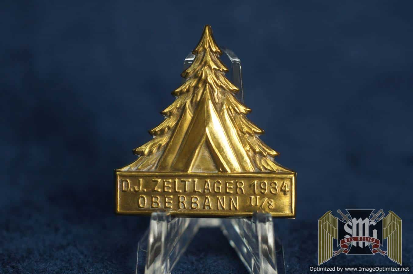 D.J. Zeltlager 1934 Oberbann Tinnie