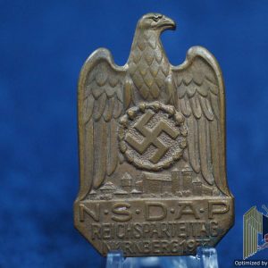 NSDAP Reichsparteitag Nurnberg 1933 badge