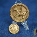 West German Horse riding badge set