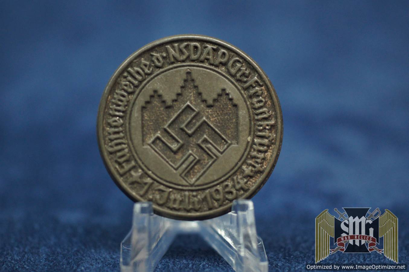 nsdap gr. frankfurt tinnie 1934