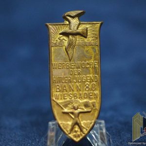 WERBE-WOCHE DER HITLER JUGEND BANN 80 WIESBADEN Tinnie