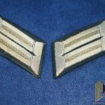 nazi heer officers collar tabs propaganda