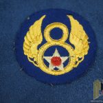 British made Silk 8th aircorps patch