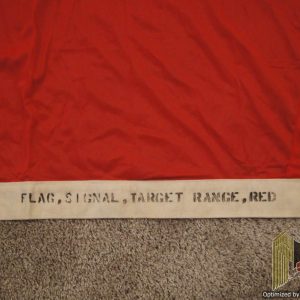US Target Range signal flag 1980's 36x22"