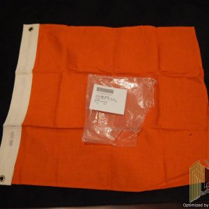 US Orange signal flag 1938 18"x17.5