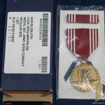 US good conduct medal modern strike
