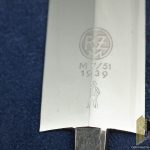 Double proof Anton Wingen SA dagger blade
